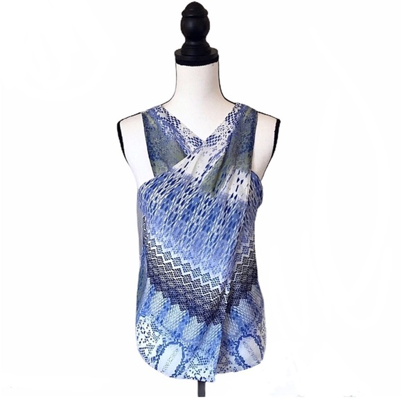 ramy brook becky wrap crossover tank top - Picture 1 of 10
